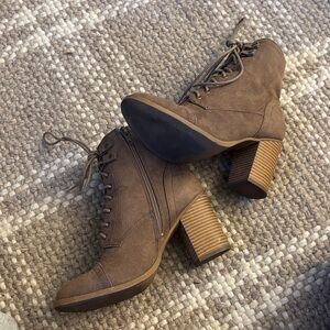 X2B Lace-Up Boots